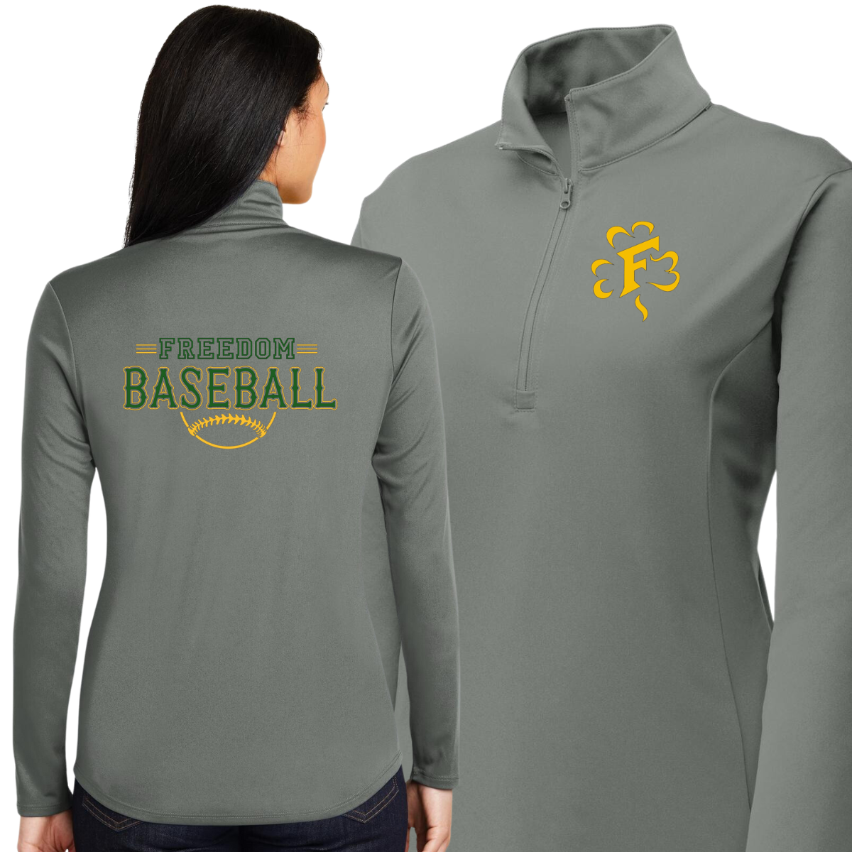 Freedom Baseball Quarter Zip