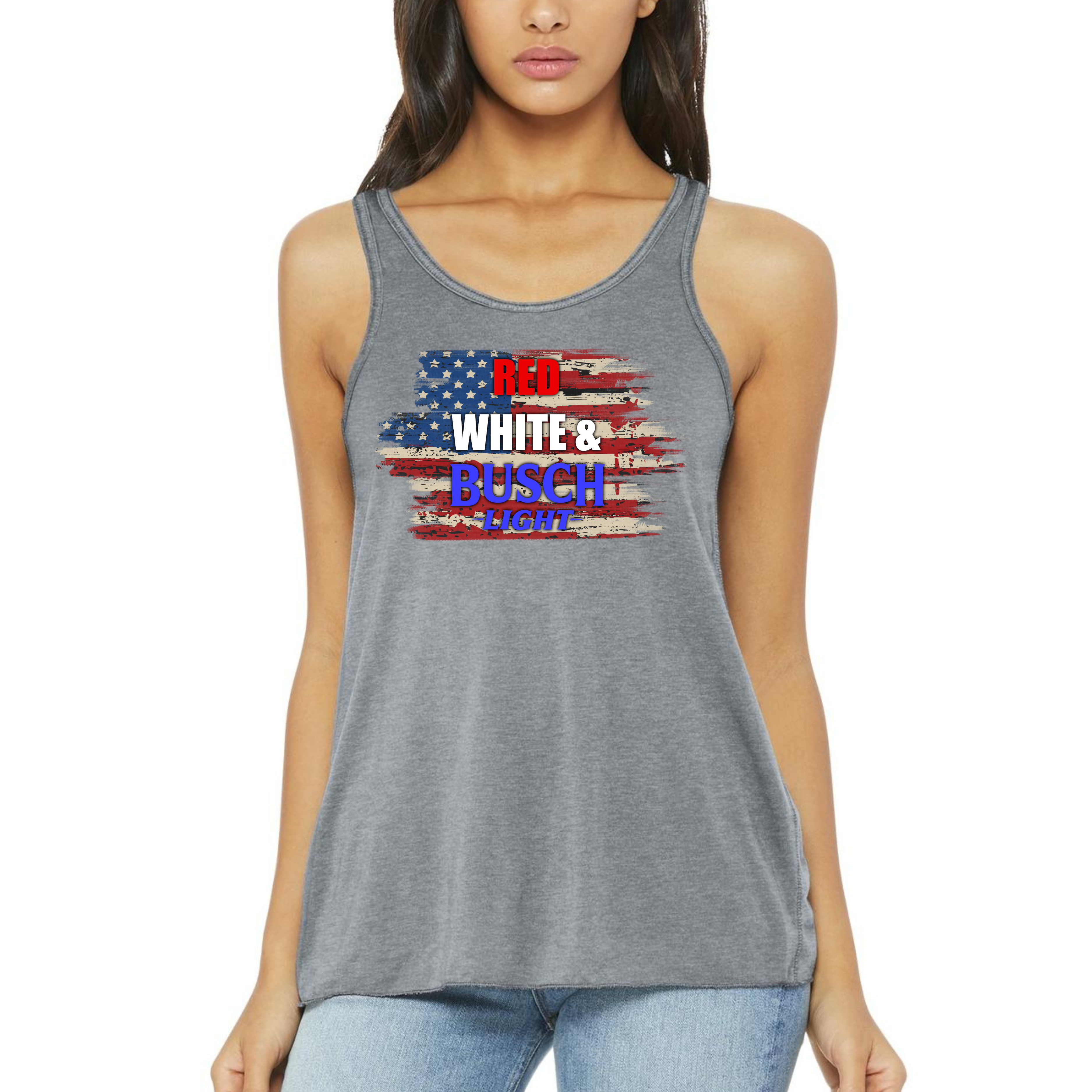 Red, White and Busch Light